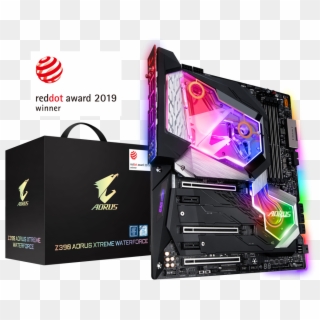 1 - 0) - Motherboard - Gigabyte Global - Z390 Aorus Xtreme Waterforce Clipart