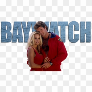 Baywatch Image - David Hasselhoff And Pam Anderson Clipart