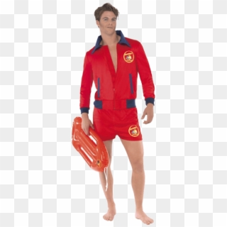 Baywatch Costume - Lifeguard Costume Clipart