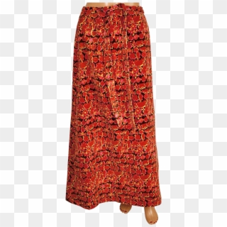 Vintage Lilly Pulitzer Maxi Skirt 1960s Printed Velvet - Wrap Skirt Maxi Cotton Clipart