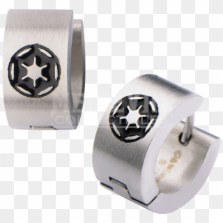 Galactic Empire Logo Huggie Earrings - Earring Clipart