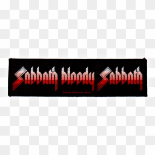Details About Black Sabbath Official Tissé Patch Bloody - Sabbath Bloody Sabbath Clipart