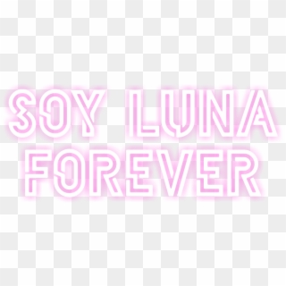 Logo Soy Luna - Neon Sign Clipart