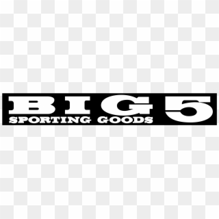 Big 5 Logo Png Transparent - Big 5 Sporting Goods Logo Vector Clipart