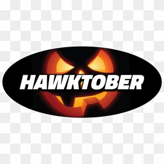 October Is Hawktober At - Graphic Design Clipart