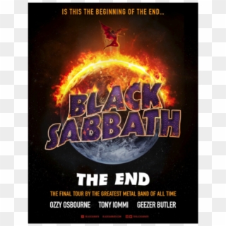 Black Sabbath The End Tour Poster - Poster Clipart