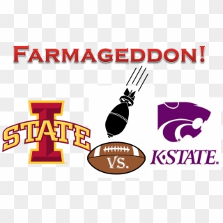 Farmageddon - Iowa State Vs Kansas State Clipart