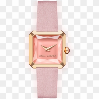 Men's And Women's Luxury Watches Collection - Dolce And Gabbana Pink Watch Clipart