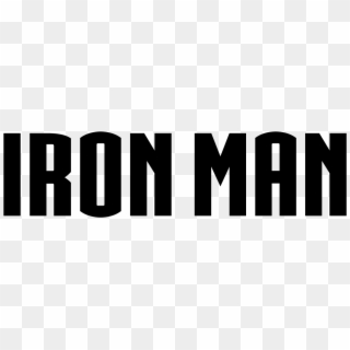 Iron Man - Iron Man Font Style Clipart