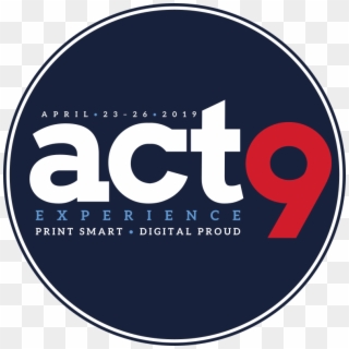 Act9 Logo Circle - Circle Clipart
