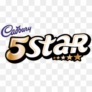 Feel The Rush With Cadbury 5 Star - Cadbury 5 Star Logo Clipart