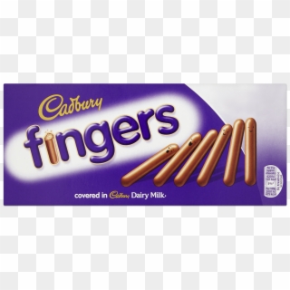Cadbury Fingers- Fingers Biscuits Coated With Chocolate - Cadbury Chocolate Clipart