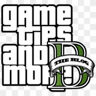 My Version Of The Blog Logo, Done In The Style Of The - Gta 5 Logo White Background Clipart