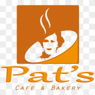 Bakery Logo Design For Pat's Cafe & Bakery In Australia - Graphic Design Clipart