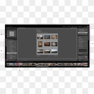 Adobe Photoshop Lightroom Cc Web Module - Adobe Lightroom Panels Clipart
