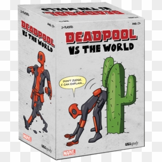 Board Games - Deadpool Vs The World Board Game Clipart