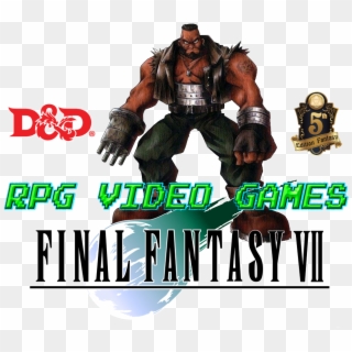 Rpg Material Of Many Genres - Final Fantasy 7 Characters Clipart
