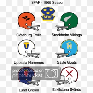 Fictional History Of Sfl Afa Universe 1975 The Will - Fictional Teams American Football Clipart