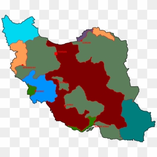 Following An Agreement With The South Azerbaijanis, - Iran Map Clipart
