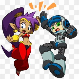 Shantae And Hyper Light Drifter - Shantae Mighty No 9 Clipart