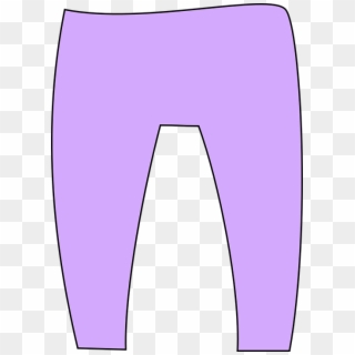 Purple Trousers Clipart - Png Download