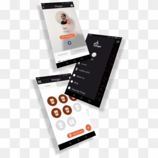 Mobile App Developer Screen Preview - Flyer Clipart