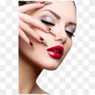 Light-emitting Makeup Diode Nail Ultraviolet Female - Nails Makeup Clipart