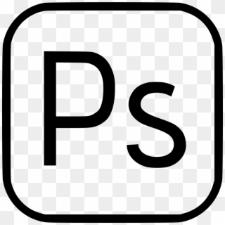Adobe Svg Free Download File Ⓒ - Photoshop White Logo Png Clipart