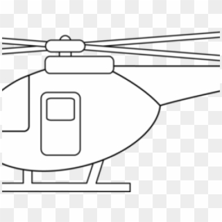 Helicopter Clipart Colorful - Helicopter Rotor - Png Download