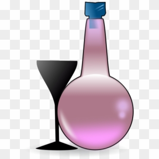 Bottle Of Absinth - Glass Bottle Clipart