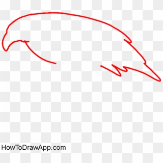 How To Draw An Eagle - Ok Google Как Нарисовать Орла Clipart