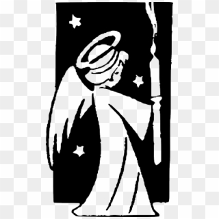 Angel With Candle Clipart