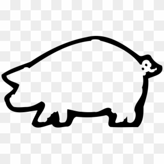 Pig Icon White Png Clipart
