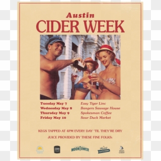 Austin Cider Week - Slim Aarons Cup Photography Clipart