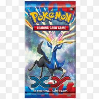Pokemon Xy Trading Card Game Booster Pack - Pokemon Evolution Pack Cards Clipart