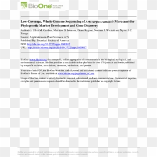Pdf - Bioone Clipart