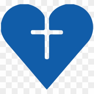 Sacred Heart - Blue Location Symbol Png Clipart