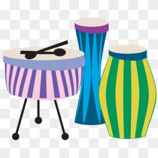 Png Black And White Library Africa Clipart Drummer - Transparent Musical Instruments Clipart