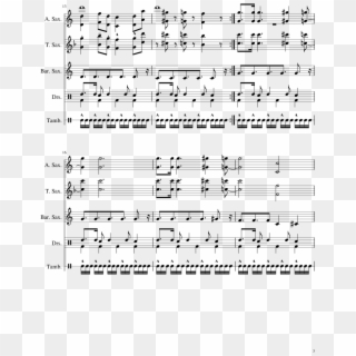 Jellyfish Jam Sheet Music Composed By By Spongebob - Spongebob Jellyfish Jam Sax Notes Clipart