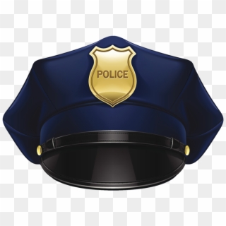 Police Officer Badge Clip Art - Clipart Police Officer Hat - Png Download