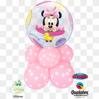 Baby Minnie Super Base - Baby Minnie Mouse Ballonnen Clipart