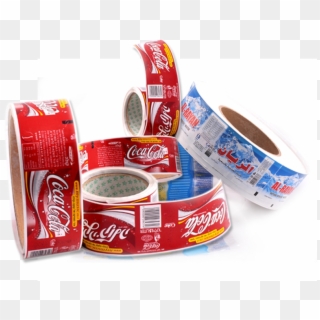 Free Sample Food Grade Aluminum Foil Film Pouch Roll - Coca Cola Clipart