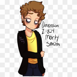 Sad Space King - Morty Smith Dimension 824 Clipart