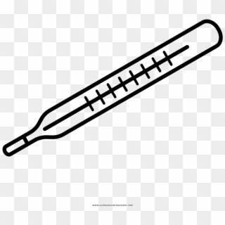 Thermometer Coloring Page - Parallel Clipart