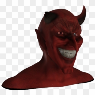 Demon Head - Cartoon Clipart