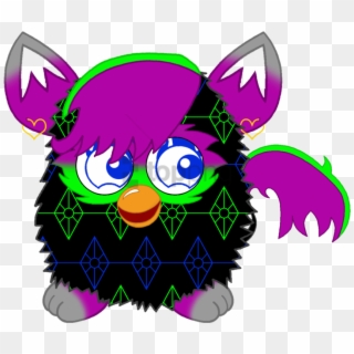 Free Png Neon Glitter Moziru Gif Png Image With Transparent - Furby Cartoon Clipart