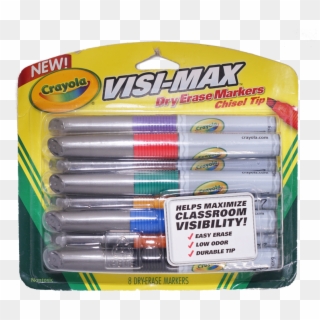 Crayola Visi-mix Dry Erase Markers - Multipurpose Battery Clipart