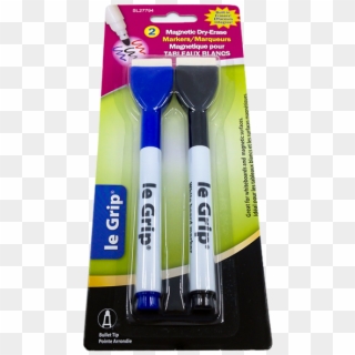 Le Grip Magnetic Dry Erase Markers - Brush Clipart