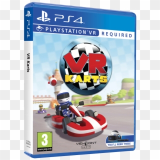 Vr Karts Is A Fun And Family-friendly Virtual Reality - Vr Karts Ps4 Clipart