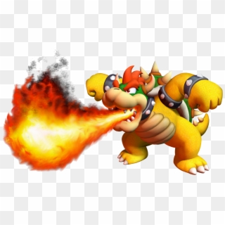 Image From Mario Breathing Png Plants Vs - Bowser Breathing Fire Clipart